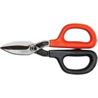 Straight Pattern Tinner Snips, 1-31/50" Cut Length, Straight Cut Distribution Élite MP