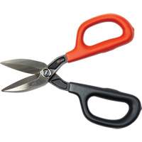 Straight Pattern Tinner Snips, 1-31/50" Cut Length, Straight Cut Distribution Élite MP