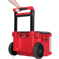 PACKOUT Rolling Tool Box, 18" x 22" x 19-1/2", Black/Red Distribution Élite MP