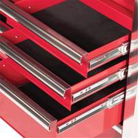 PRC4211 Pro Series Roller Cabinet, 11 Drawers, 42" W x 18" D x Red Distribution Élite MP