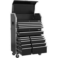 HDCC-4115 HD Series Toolbox Combo, 21-1/2" D x 44-1/5" W x 63-3/10" H, Black Distribution Élite MP