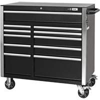 HDCC-4115 HD Series Toolbox Combo, 21-1/2" D x 44-1/5" W x 63-3/10" H, Black Distribution Élite MP