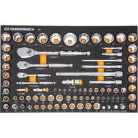 Mechanics Tool Set in Modular Foam Trays with Storage Unit, 194 Pieces Distribution Élite MP