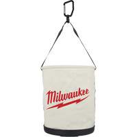 Utility Bucket Bag, 11-81/100" L x 11-81/100" W x 14-57/100" H, Polyester, White Distribution Élite MP