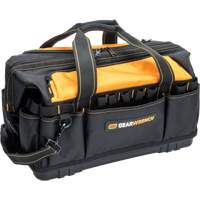 Professional 20" Tool Bag, Nylon, 33 Pockets, Black/Orange Distribution Élite MP