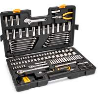 Jeu doutils de qualit&eacute; professionnelle &agrave; 72 dents, 6 pans et &agrave; prise 3/8" et 1/4" Distribution Élite MP