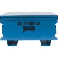 Coffre &agrave; outils de chantier, 33" x 20-3/10" x 18-3/10", Acier, Bleu Distribution Élite MP