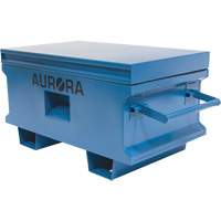 Coffre &agrave; outils de chantier, 33" x 20-3/10" x 18-3/10", Acier, Bleu Distribution Élite MP