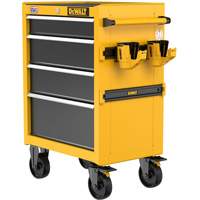 Heavy-Duty Rolling Tool Chest, 4 Drawers, 26" W x Yellow Distribution Élite MP