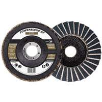 POWERBLEND NF Flap Disc, 4-1/2" x 7/8", Type 29, Z60 Grit, Zirconia Alumina Distribution Élite MP