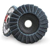 POWERBLEND SCD Surface Conditioning Flap Disc, 4-1/2" x 7/8", Type 29, Fine Grit Distribution Élite MP