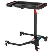 JUHT-100A Adjustable-Height Under-Hood ABS Tool Tray, 0 Drawers, 18-7/10" L x 31-17/20" W x 48-2/5" H, Black Distribution Élite MP