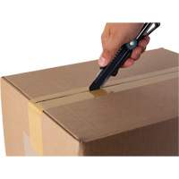 Couteau professionnel de 18 mm avec verrouillage &agrave; cliquet, Acier inoxydable, Robuste, Prise en Plastique Distribution Élite MP
