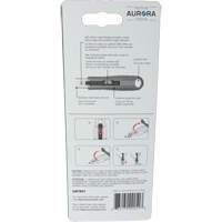 Couteau de s&eacute;curit&eacute; r&eacute;tractable standard, Acier inoxydable, Prise en Caoutchouc Distribution Élite MP
