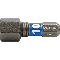 Embout Impactech, Hexagonale, 10 mm, Prise 1/4" Distribution Élite MP