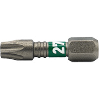 Embout Impactech, Torx inviolable, T-27, Prise 1/4" Distribution Élite MP