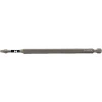 Embout pour outils &eacute;lectriques Impactech, Carr&eacute;e, Embout #2, Prise 1/4", Longueur 6" Distribution Élite MP