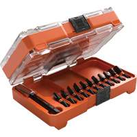 Jeu de forets &agrave; chocs minces Proflex, 12 mcx, Magn&eacute;tique Distribution Élite MP