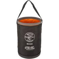 Straight Utility Bucket, 17" L x 12" W x 4" H, Nylon, Black/Grey/Orange Distribution Élite MP