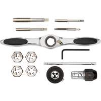 Jeu de tarauds et fili&egrave;res SAE &agrave; cliquet, 13 Morcea Distribution Élite MP