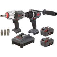 Ensemble de marteau perforateur & cl&eacute; &agrave; chocs, Lithium-ion, 20 V Distribution Élite MP