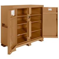 Armoire de chantier mod&egrave;le 139 avec cadenas, Acier, 59,4 pi³, Havane Distribution Élite MP