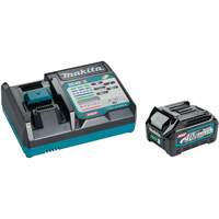 Trousse de d&eacute;marrage avec chargeur rapide et batterie 2.5Ah 40Vmax XGT , 40 V, Lithium-ion Distribution Élite MP