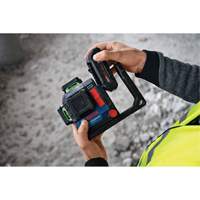 Laser dalignement/nivellement 360 connect&eacute; &agrave; faisceau vert &agrave; trois points Distribution Élite MP