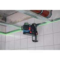 Laser dalignement/nivellement 360 connect&eacute; &agrave; faisceau vert &agrave; trois points Distribution Élite MP