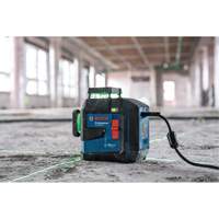 Laser dalignement/nivellement 360 &agrave; faisceau vert &agrave; trois points Distribution Élite MP