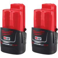 Batteries compactes M12 REDLITHIUM CP2.0, Lithium-ion, 12 V, 2 Ah Distribution Élite MP