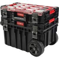 Ensemble roulant de coffres &agrave; outils Arx de 2 morceaux, 23-4/5" x 16" x 20-3/5", Noir Distribution Élite MP