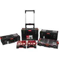 Ensemble de d&eacute;part roulant de coffres &agrave; outils Arx de 5 morceaux, 25-1/5" x 19" x 54-3/5", Noir Distribution Élite MP