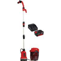 Cordless Clean Water Rain Barrel Pump with 4Ah Battery & Charger Starter Kit, 18 V, 792.5 GPH Distribution Élite MP