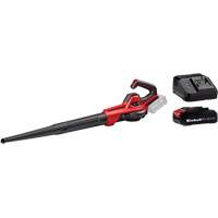 Souffleuse universelle 110 pi3/min sans fil avec batterie 2,5 Ah et ensemble de d&eacute;part de chargeur, 18 V, Vitesse d'air 155,34 mi/h, &agrave; pile Distribution Élite MP