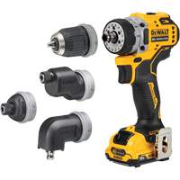 XTREME Brushless Cordless 5-in-1 Drill/Driver Kit, Lithium-Ion, 12 V, 3/8" Chuck Distribution Élite MP