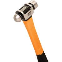Ball Pein Hammer, 8 oz. Head Weight, Plain/Polished Face, Fibreglass Handle Distribution Élite MP