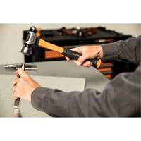 Ball Pein Hammer, 32 oz. Head Weight, Plain/Polished Face, Fibreglass Handle Distribution Élite MP