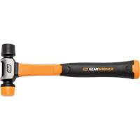 Soft Face Hammer, 16 oz. Head Weight, Plain Face, Solid Steel Handle, 12-1/4" L Distribution Élite MP