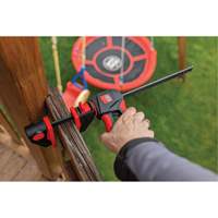 One-Hand Bar Trigger Clamps with 360° Rotating Handle Set, 12" (304.8 mm) Distribution Élite MP