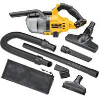 Cordless Dry Hand Vacuum, 20 V, 0.18 gal. Capacity Distribution Élite MP
