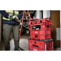 Bac distributeur de fils XL PACKOUT, 15-3/4" x 18-5/8" x 15", Noir/Rouge Distribution Élite MP