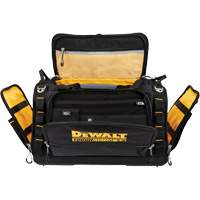 Sac &agrave; outils de chantier ToughSystem 2.0 r&eacute;sistant &agrave; la salet&eacute;, 1680 Denier, 50 pochettes, Noir/Jaune Distribution Élite MP