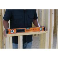 Niveau avec embouts de protection, Boîte, 2' lo, Aluminium, 3, Magn&eacute;tique Distribution Élite MP