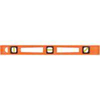 Niveau pour entrepreneurs Structo-Cast&reg; orange, Poutre en I, 2' lo, 3, Non magn&eacute;tique Distribution Élite MP
