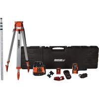 Syst&egrave;me laser rotatif horizontal/vertical &agrave; double pente &eacute;lectronique &agrave; nivellement automatique, 1500' (457.2 m), 635 N.m Distribution Élite MP