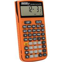 Calculatrice de construction orange haute visibilit&eacute; avec &eacute;tui robuste Distribution Élite MP