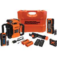 Trousse de niveau laser rotatif rouge &agrave; double pente, 4000' (1219,2 m), 640 Nm Distribution Élite MP