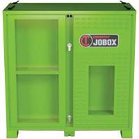 Ventilated Onsite PPE Storage Cabinet, Steel, High-Visibility Lime Green Distribution Élite MP
