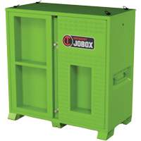 Ventilated Onsite PPE Storage Cabinet, Steel, High-Visibility Lime Green Distribution Élite MP